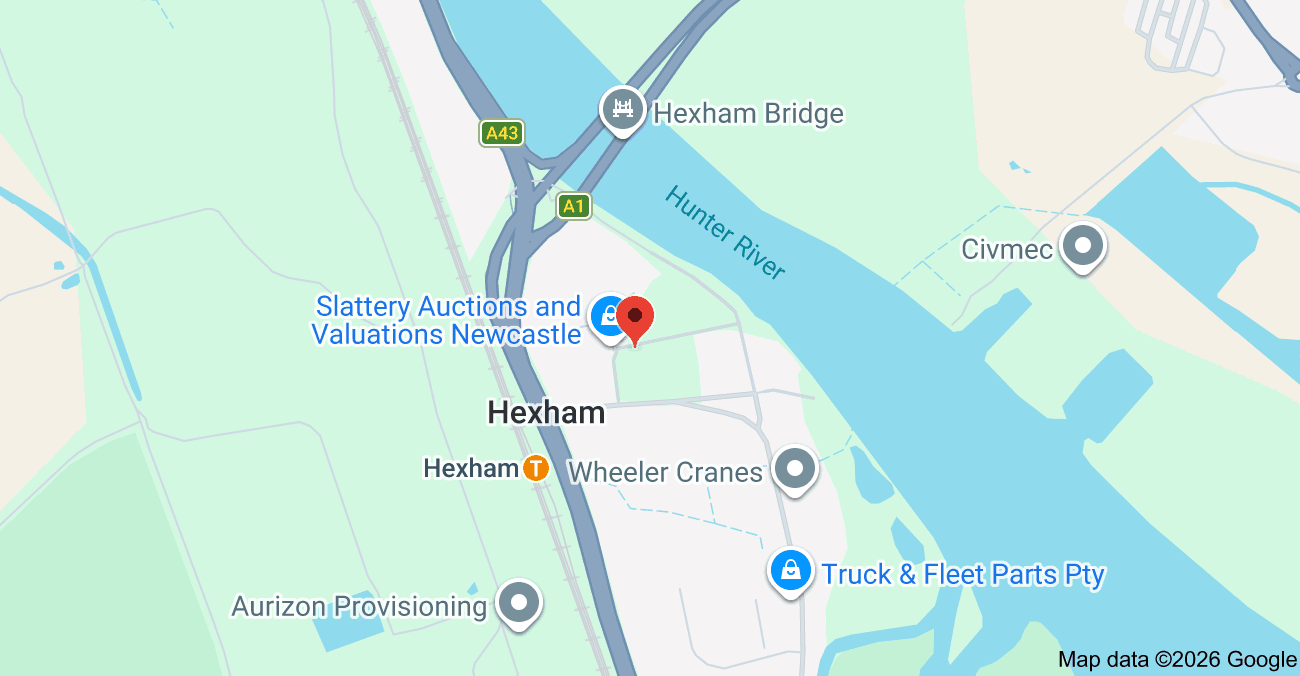 Map of Newcastle